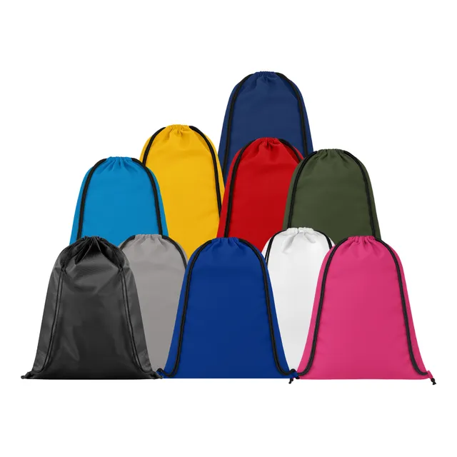 Kit 10 Mochila Saco Em Nylon 45x35 Sacochila Dtf Sublimação