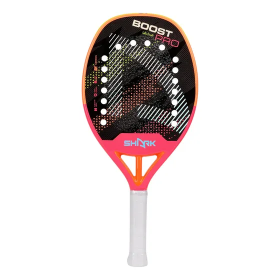 Raquete De Beach Tennis Shark Boost Pro Sofia Cimatti 2025 Cor Rosa