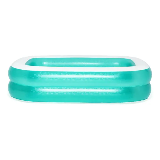 Pileta inflable rectangular Bestway 54005 de 2.01m x 1.5m x 51cm 450L celeste caja