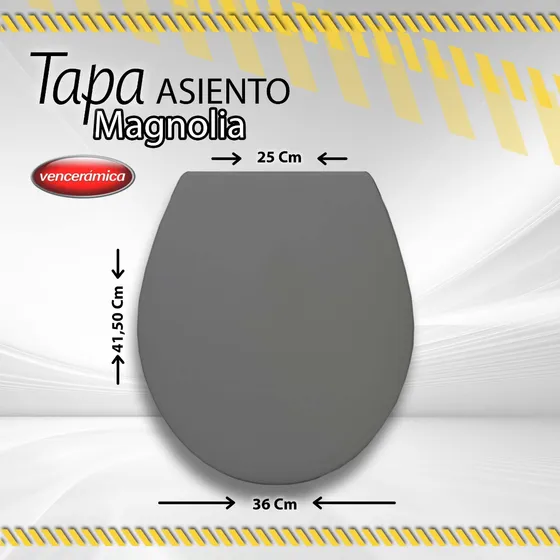 Tapa Asiento Magnolia Venceramica Gris Os/silver/ 000007868