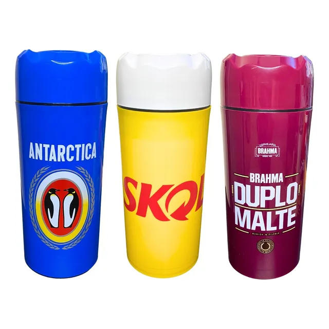 Kit 3 Porta Garrafa 1 Litro Suporte Litrão Cerveja Térmico