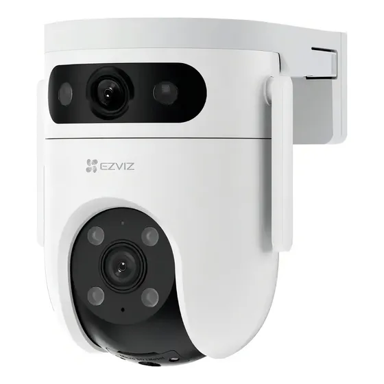 Cámara Seguridad Wifi H9c Doble Lente 3mp Exterior Ezviz Blanco