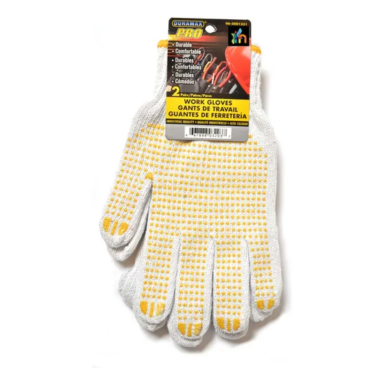 Guantes En Tela Para Uso En Construccion O Ferreteria