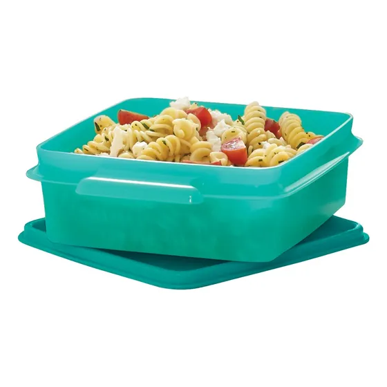 Recipiente Para Alimentos Lunch Tupperware 850ml Verde Color Verde Claro