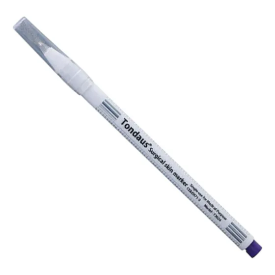 Lápiz Quirúrgico Marcador Estéril Blanco +regla Microblading