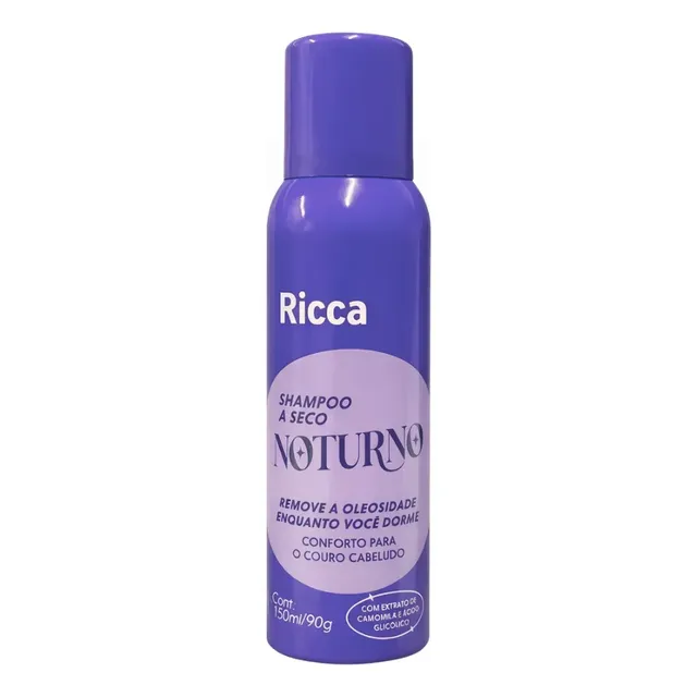 Shampoo A Seco Noturno Controle Oleosidade - Ricca