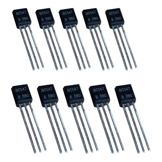Transistor Bc547 Npn Para Projetos - 10 Peças