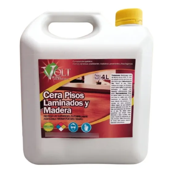 Galon X 4lt Cera Para Pisos Laminados - L