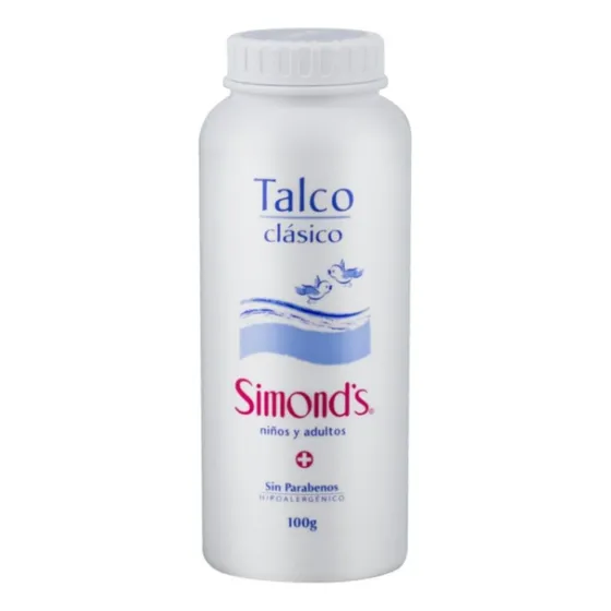 Simonds Talco Clasico Niños Y Adultos 100 G