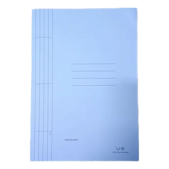 Carpeta Cartulina Premium 3 Solapas,180 Grs X 50 Unidades 