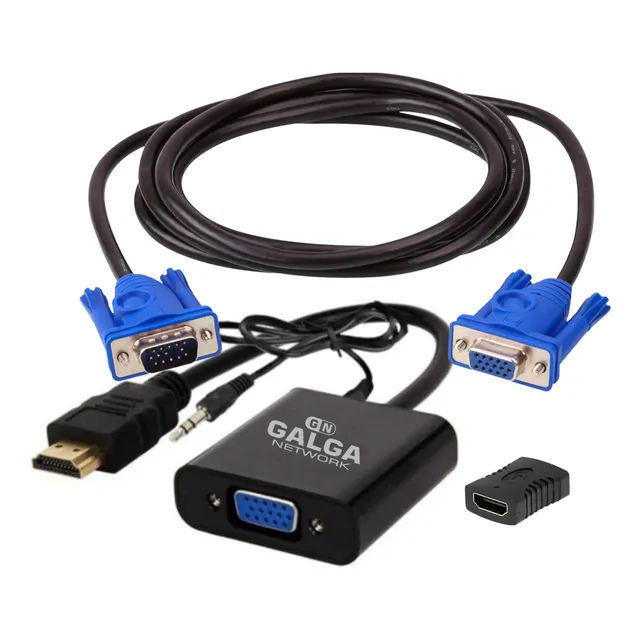 Adaptador Hdmi A Vga Para Conectar Chromecast A Monitor Vga