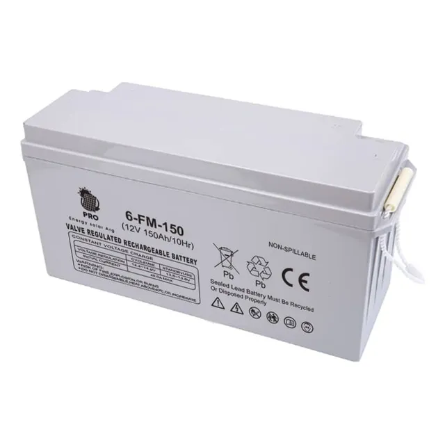 Bateria Solar Ciclo Profundo Proracing 150ah Proenergyhome