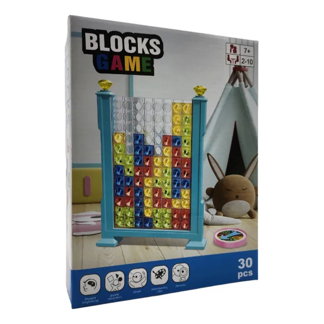 Juego De Mesa Creativo Tetris Blocks Game Educativo