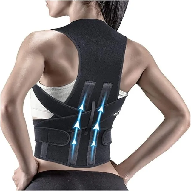 Faja Correctora De Postura Soporte Columna Esclerosis Salud