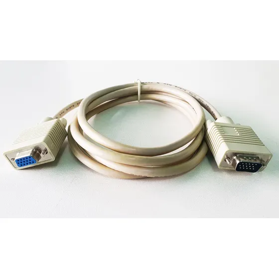Cabo Extensor Vga Sem Filtro 1.8 Metros Macho X Fêmea