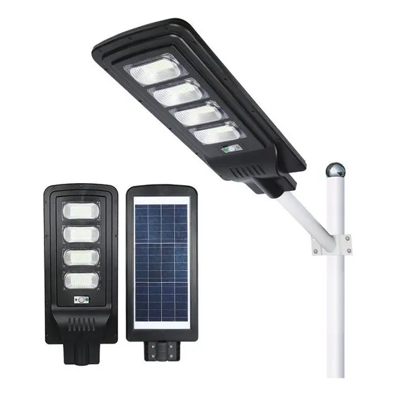 Lámpara Led Alumbrado Público Solar 120w Control Ip65 Zaxon