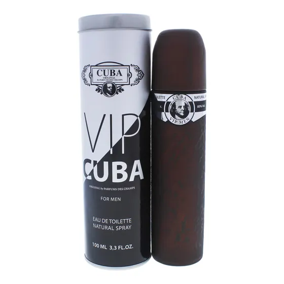 Vip By Cuba Para Hombre, Spray Edt De 3.3 Onzas