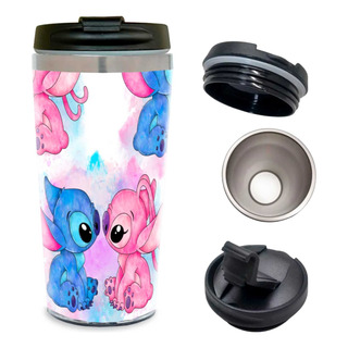 Copo Térmico Personalizado Lilo E Stitch 450 Ml Namorado Copo Térmico Personalizado Lilo E Stitch 450 Ml Namorado