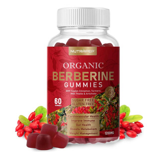 Gomas Para Perda De Peso Premium Berberine Hcl (1200 Mg) Com Gomas Para Perda De Peso Premium Berberine Hcl (1200 Mg) Com