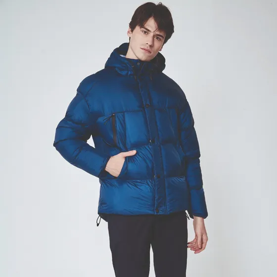 Campera Puffer De Hombre Importada Abrigada Con Capucha