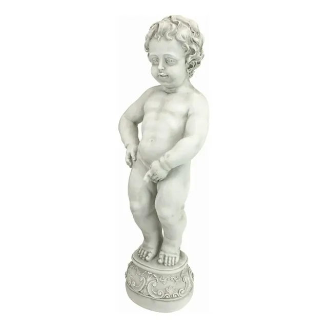Design Toscano Manneken Pis Peeing Boy Piped Pond Spitter