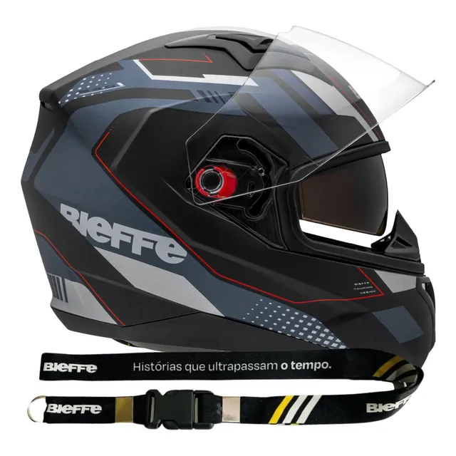 Capacete Bieffe B-40 Vtour Preparado Para Bluetooth Gps