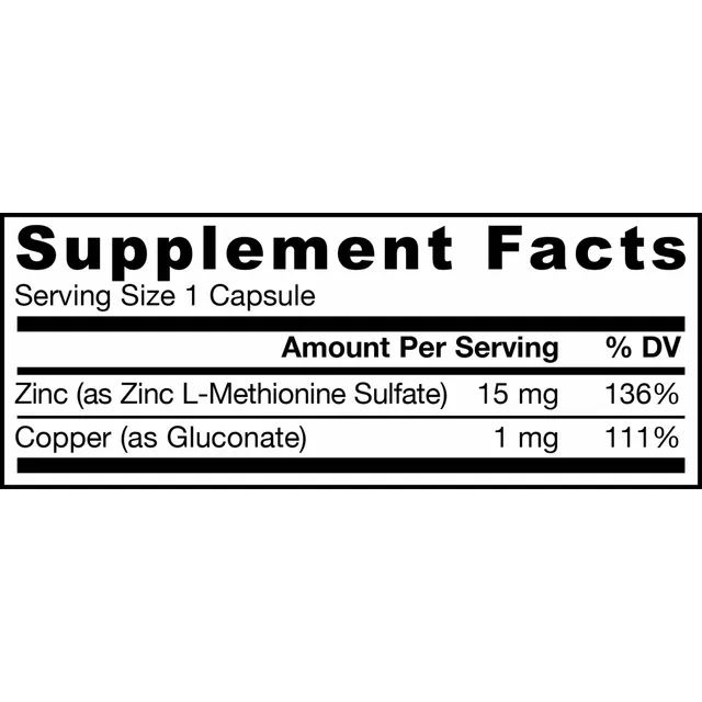 Zinc Balance X 100 Cápsulas Veganas - Jarrow Fórmulas