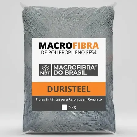 Macrofibra De Polipropileno Duristeel Para Concreto (20 Kg)