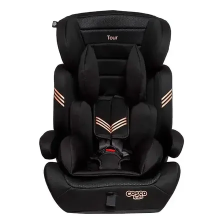 Cosco Kids, Cadeirinha Tour, 9 A 36 Kg, Preto Bronze Liso