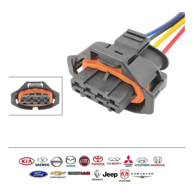 Conector Sensor Map Chery Arauca Orinoco Qq X1 4 Pines