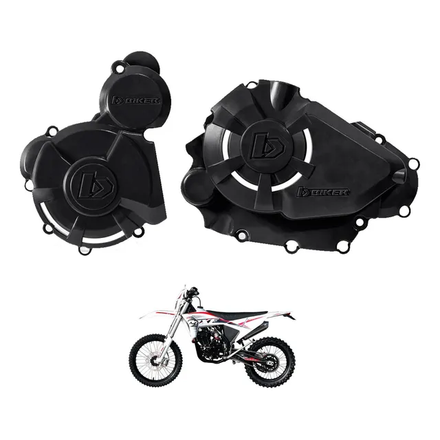 Kit Protetor Tampas Motor Mxf 270 Mxf270 Lançamento Biker