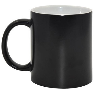 Taza Mágica Negra Para Sublimar Sublimación 24 Pz Color Make Taza Mágica Negra Para Sublimar Sublimación 24 Pz Color Make
