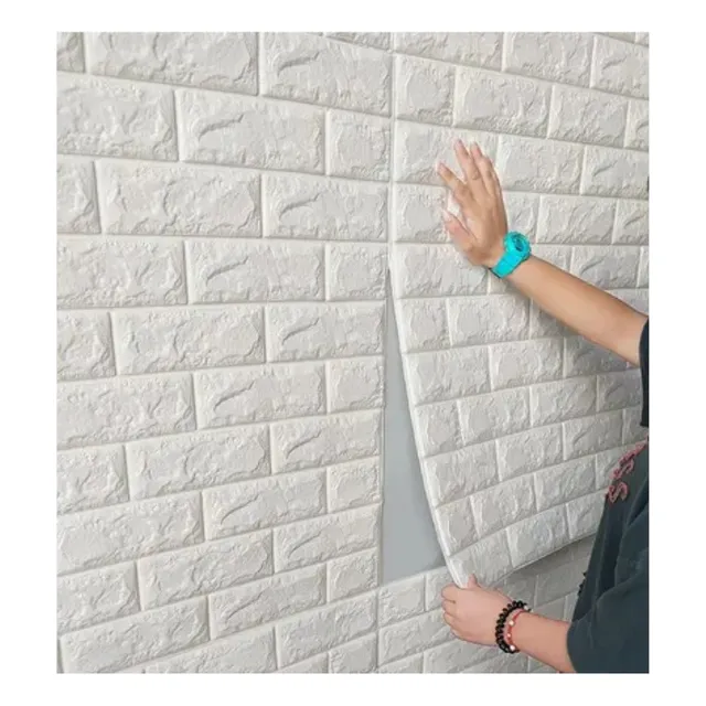 Panel Adhesivo 3d Pared Ladrillo