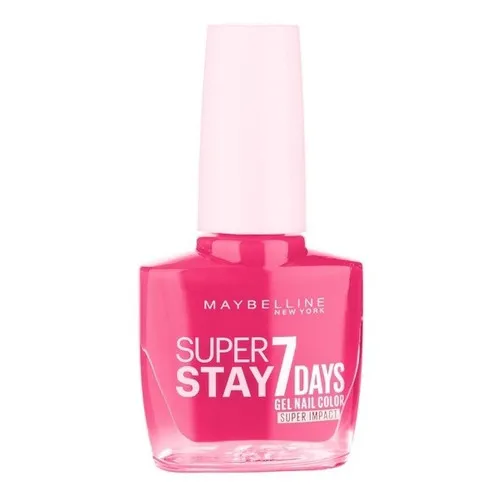 Esmalte De Uñas Maybelline Superstay 7 Días X 10ml Color 885 (Impact Pink)