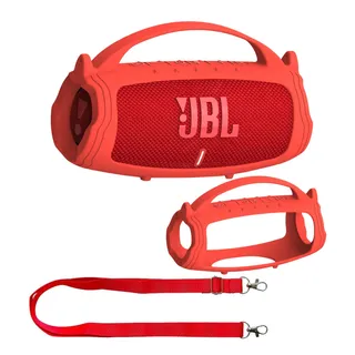 Jchpine For Altavoz Charge 5 Protegerá Tu Y También Lo Carcasa Roja (no Para Versión Wi-fi)