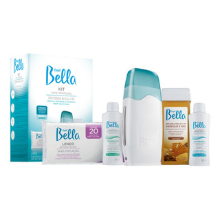 Kit Roll-on Depilação Pré Pós E Aquecedor Bivolt Depil Bella Kit Roll-on Depilação Pré Pós E Aquecedor Bivolt Depil Bella
