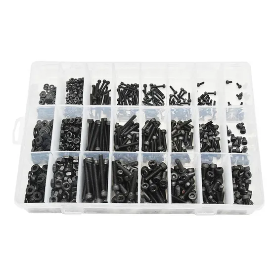 Tornillos Y Tuercas, 1080pcs Aleación De Acero M2 M3 M4 Hexa