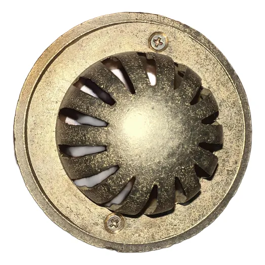 Rejillon Cupula De 3 En Bronce