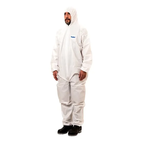 Mameluco Descartable Desechable Eagle Vicsa Blanco Talle M