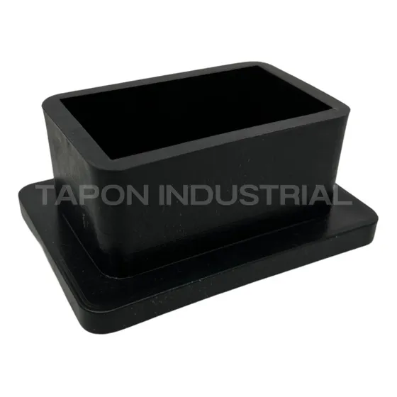 10 Tapon Polietileno Rectangular 3 X 2 Para Ptr Interno