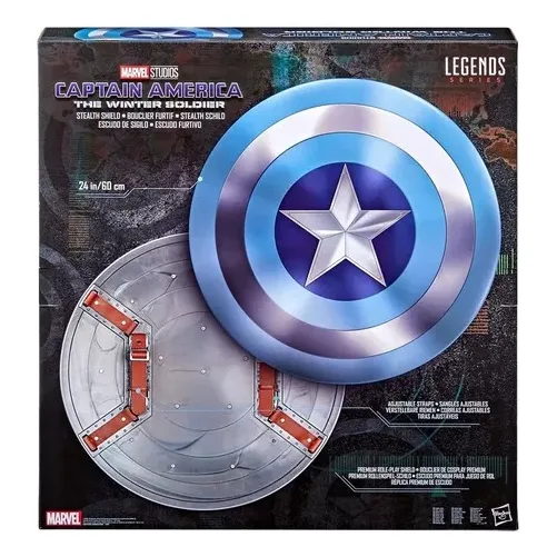Figura Escudo Marvel Hasbro Capitan America Winter Soldier