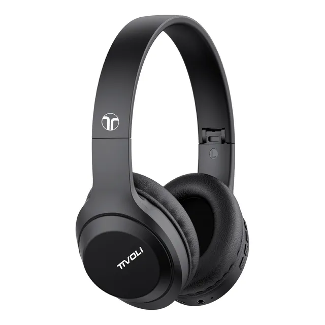 Auriculares Inalámbricos Vincha Tivoli Bluetooth V5.3 10hs - Color Negro