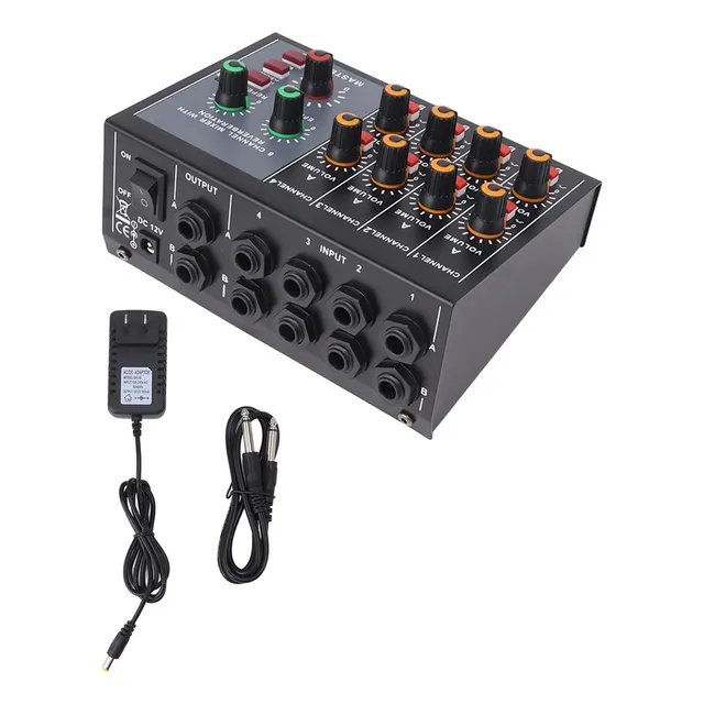 Mesa De Sonido Compact Mixed Metal 8 Canales Professional