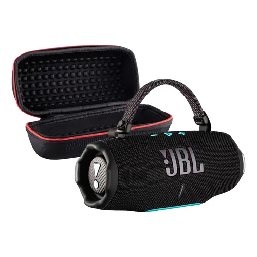 Speaker Jbl Charge 5 Red With Case Logic Usb Type-c Cable