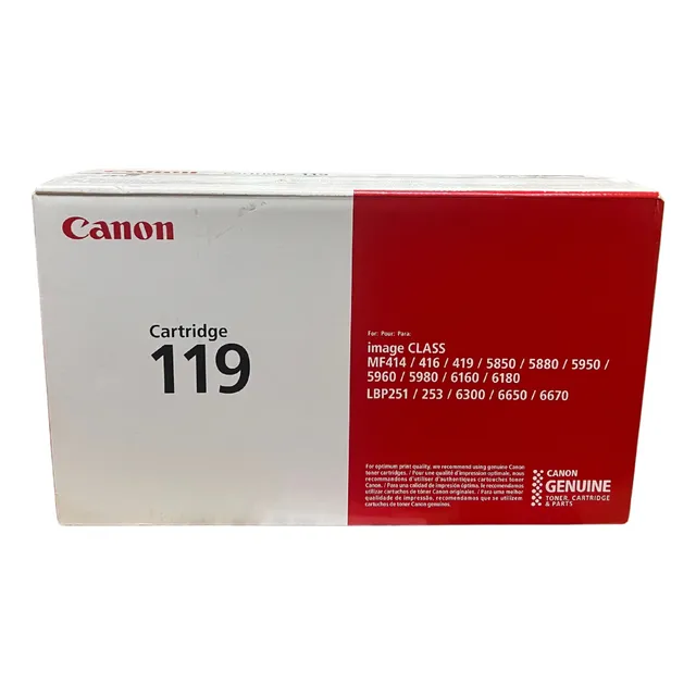 Toner Canon 119 Para Imageclass Mf5950dw,mf5960dn