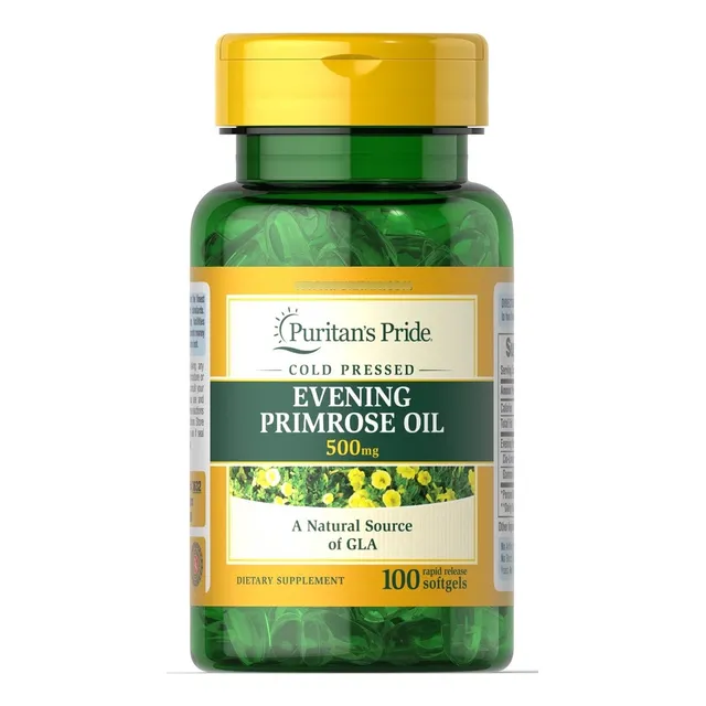 Aceite De Onagra 500mg Evening Primrose Oil 100 Caps
