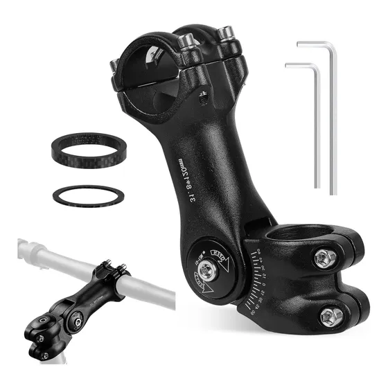 Aleación Aluminio Potencia Mtb Ruta Manubrio Stem Bicicleta