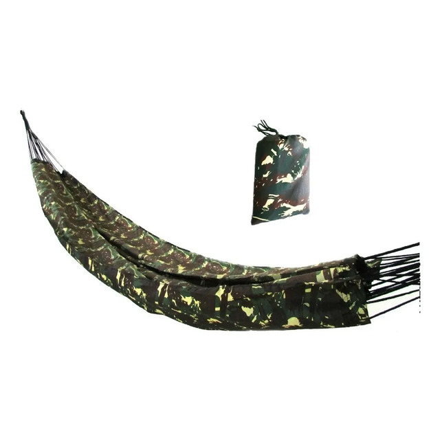 Rede De Descanso Militar Camuflada 3.5m Rede Têxtil Camuflado