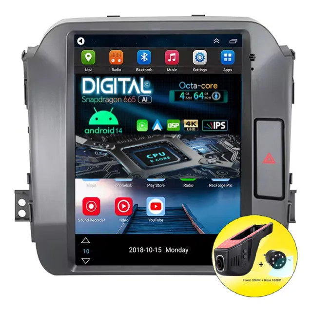 Radio Pantalla Android Tesla Kia Sportage R