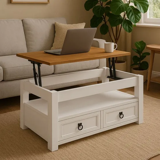 Mesa Ratona Articulada - Auxiliar - Living - Comedor - Lcm